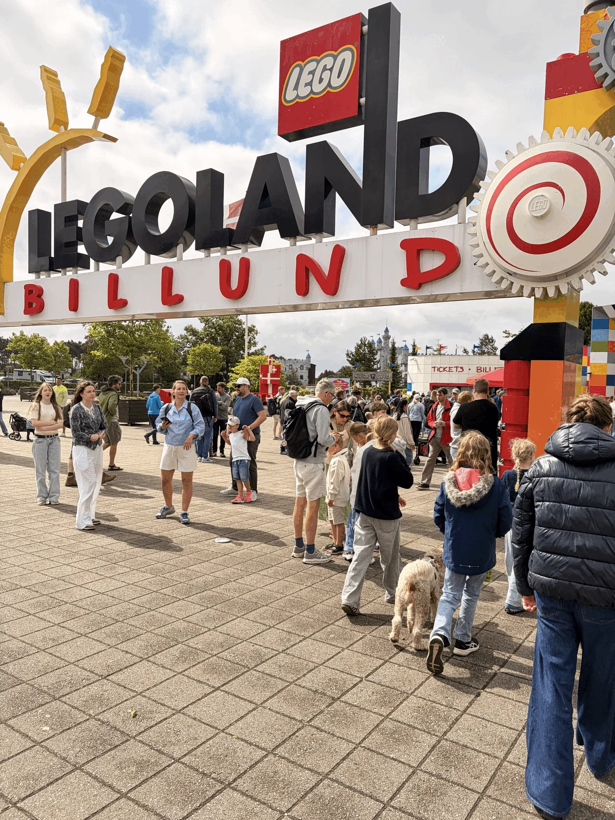 Entrance to Legoland Billund